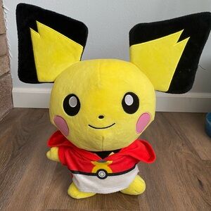 ☘️Build-a-bear Pichu Plush, with hooded shirt